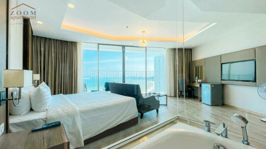 Panorama Nha Trang / Studio / Seaview Balcony / 57m2/ $650 (15 mils) A2816