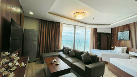Panorama Nha Trang / Studio / Seaview Bathtub - 02 Double Beds / 59m2 / B2510