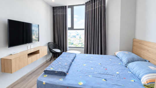 Hud Building Nha Trang / Hướng Phố / 02 Phòng Ngủ / 60m² /17 Triệu