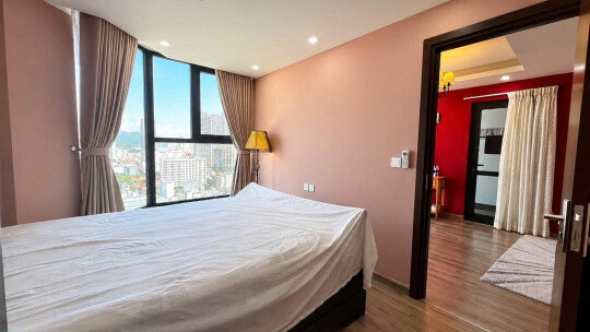 2BR Apartment for Rent HUD Building Nha Trang / City View / VND 17M