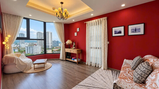 2BR Apartment for Rent HUD Building Nha Trang / City View / VND 17M