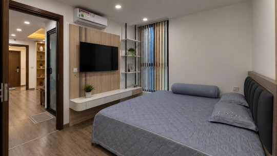 Hud Building Nha Trang / Hướng Phố / 01 Phòng Ngủ / 42,28m² / 14 triệu