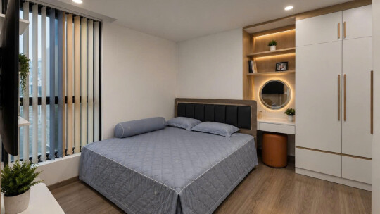 Hud Building Nha Trang / Hướng Phố / 01 Phòng Ngủ / 42,28m² / 14 triệu