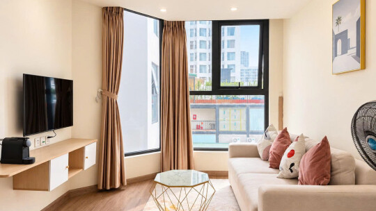 2BR Apartment for Rent HUD Building Nha Trang / City View / VND 17M