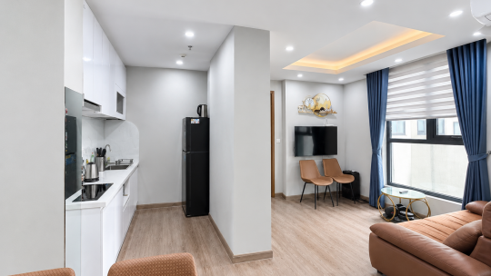 Hud Building Nha Trang / Hướng Phố / 01 Phòng Ngủ / 42,28m² / 13 triệu