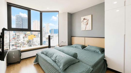 Hud Building Nha Trang / City View / 02 Bedrooms / 59m² / $648