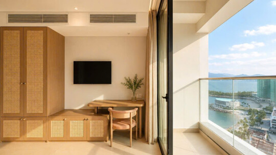THE PARAMOUNT NHA TRANG/ 1 BEDROOM/ SEA VIEW/ 51.5 м²/ 16 MILLION