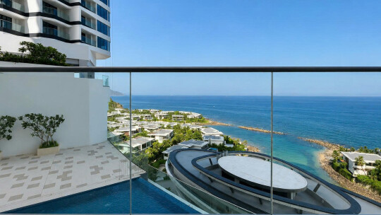 Sea-View 1BR Apartment for Rent The Paramount Nha Trang / 36.6 m² / 16M