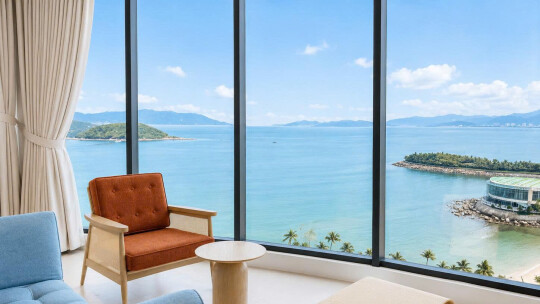 THE PARAMOUNT NHA TRANG / Hướng biển / 54.5m² / 1 Phòng ngủ / 22 triệu