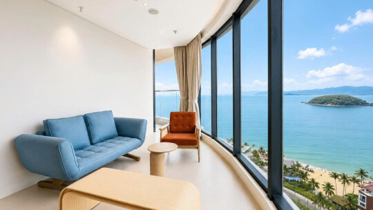 THE PARAMOUNT NHA TRANG / Hướng biển / 54.5m² / 1 Phòng ngủ / 22 triệu