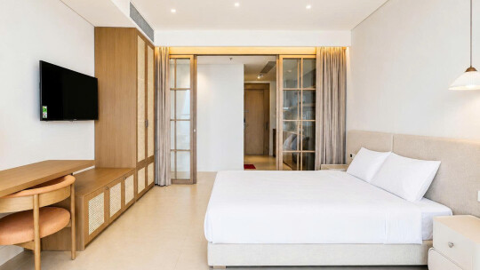 THE PARAMOUNT NHA TRANG / Hướng biển / 54.5m² / 1 Phòng ngủ / 22 triệu