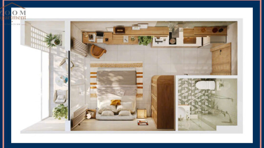 SANHOME NHA TRANG/ View nội khu/ Studio/ 27-28m2/ 10 Triệu