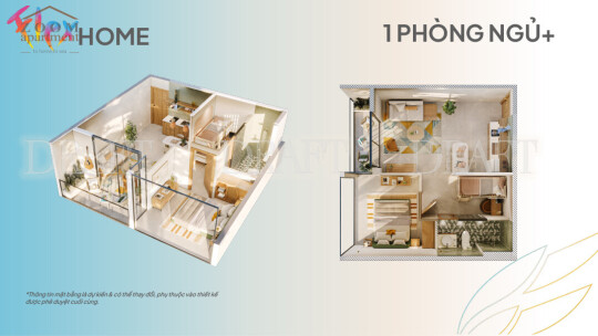 SANHOME NHA TRANG/ View biển/ 1 Phòng ngủ/ 50m²/ từ 3.5Tỷ