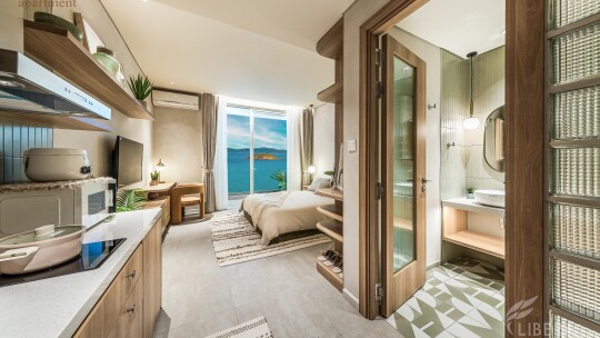 SANHOME NHA TRANG/ view núi/ 1 Phòng ngủ/ 50m²/ từ 20 Triệu