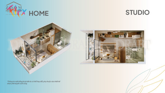 SANHOME NHA TRANG / Internal Garden View / Studio / 27–28 m² / From 1.6 Billion VND