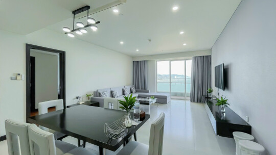 The Costa Nha Trang - Угловая квартира с видом на море / 2 спальни / 165 м² / $2395