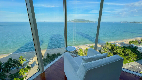 The Costa Nha Trang - Угловая квартира с видом на море / 2 спальни / 165 м² / $2395