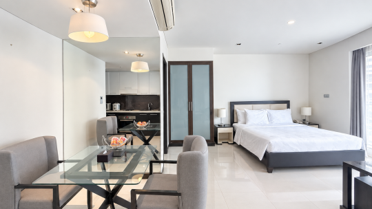 THE COSTA NHA TRANG / Studio / View xéo biển / 59,8m² / 5,4 Tỷ