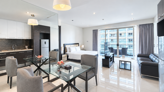 THE COSTA NHA TRANG / Studio / View xéo biển / 59,8m² / 5,4 Tỷ