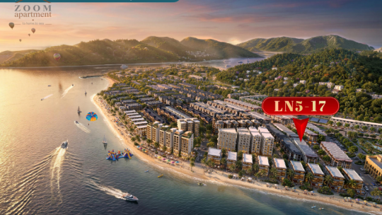 Vinhomes Pearl Bay Phú Quý Nha Trang/ LN5-17/ Phân khu Lam Ngọc/ Dịch vụ du lịch/ 247.3 m²/ 30 Triệu