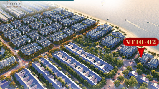 Vinhomes Pearl Bay Phú Quý Nha Trang/ NT10-02/ Phân khu Ngọc Trai/ Thô nhà ở/ 345.3 m²/ 62 Triệu