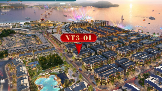 Vinhomes Pearl Bay Phú Quý Nha Trang/ NT3-01/ Phân khu Ngọc Trai/ căn góc 2 mặt thoáng/ 408,8 m²/ Thô nhà ở/ 74 Triệu